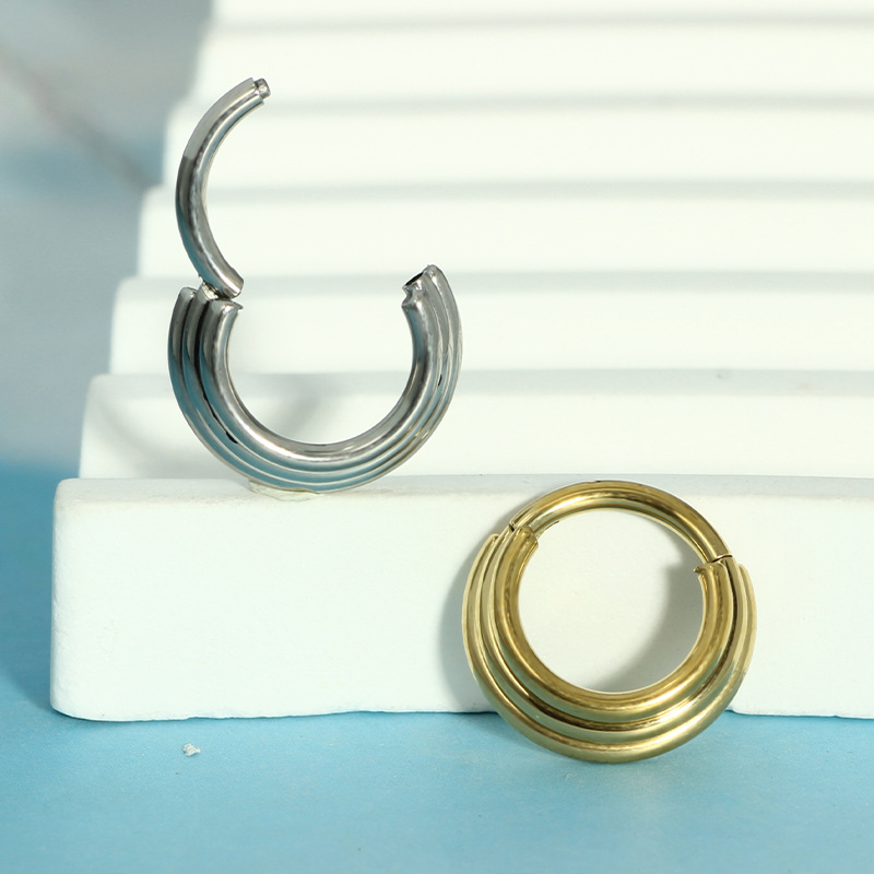 Nose Hoop Earrings Metal Nose  - Body Jewelry Cartilage Earrings recension och pris
