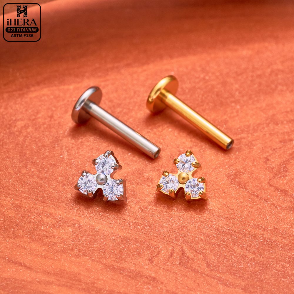 16G G23 Titanium Flat Back Tas - Body Jewelry Outfit recension och pris