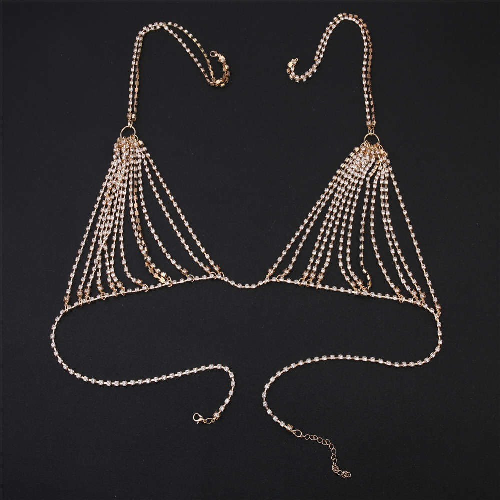 Luxury Heart Crytal Bikini Bod - Body Jewelry Harness recension och pris