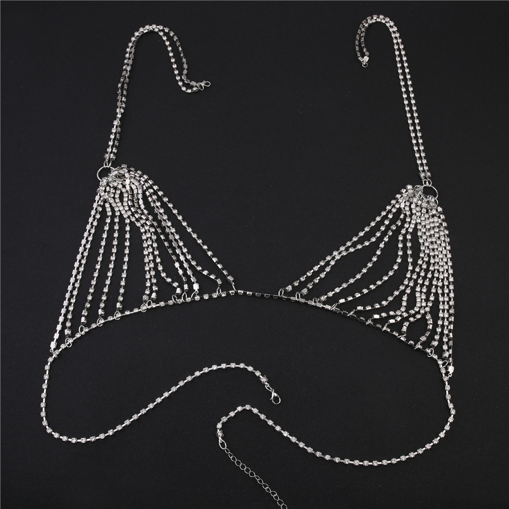 Luxury Heart Crytal Bikini Bod - Body Jewelry Harness recension och pris