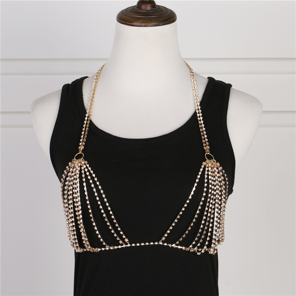 Luxury Heart Crytal Bikini Bod - Body Jewelry Harness recension och pris