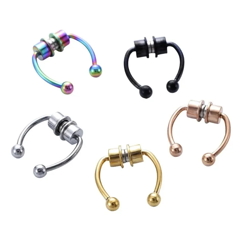1/2/3Pcs Fake Magnetic Nose Ri - Body Jewelry Hoops recension och pris