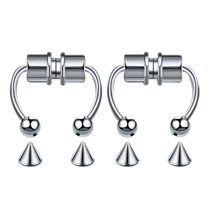 1/2/3Pcs Fake Magnetic Nose Ri - Body Jewelry Hoops recension och pris