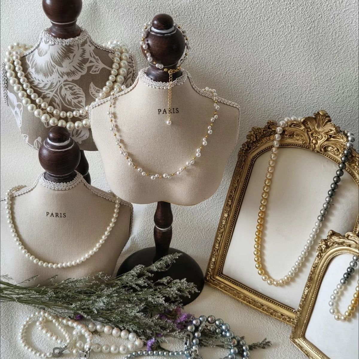 Necklace Chain Bust Jewelry Ho - Body Jewelry Holder recension och pris