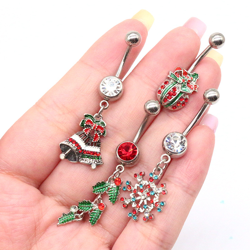 Christmas Series Navel Ring Fo - Body Jewelry Factory recension och pris