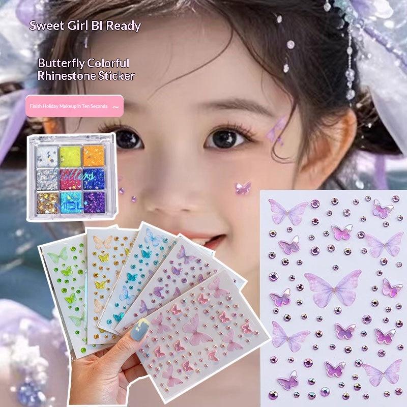 Face Painting Stickers For Kid - Body Jewelry Stickers recension och pris