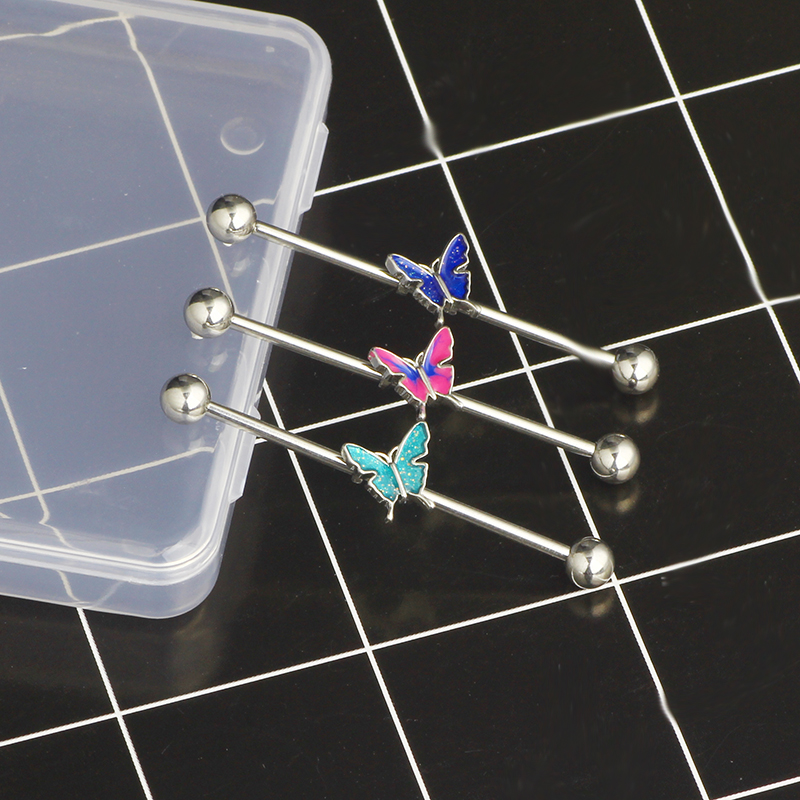 wholesales 3 colors butterfly  - Body Jewelry Factory recension och pris