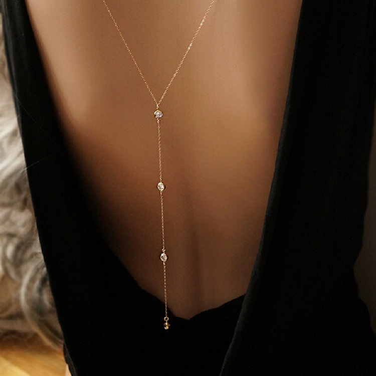 New Rhinestone Sexy Women's Ba - Body Jewelry Outfit recension och pris
