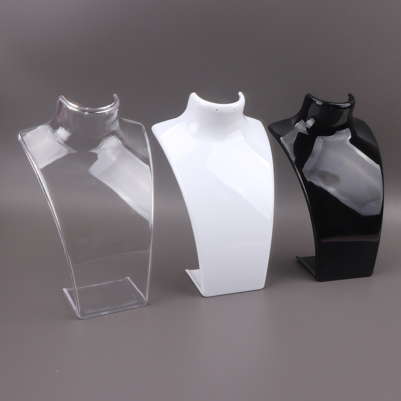 Plastic Mannequin Necklace Dis - Body Jewelry Holder recension och pris