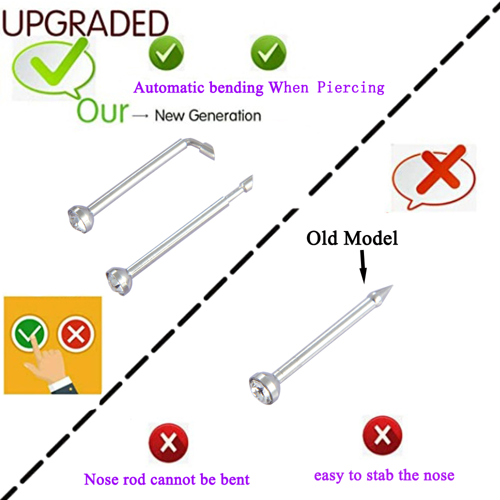 1 Unit Disposable Safe Sterile - Body Jewelry Factory recension och pris