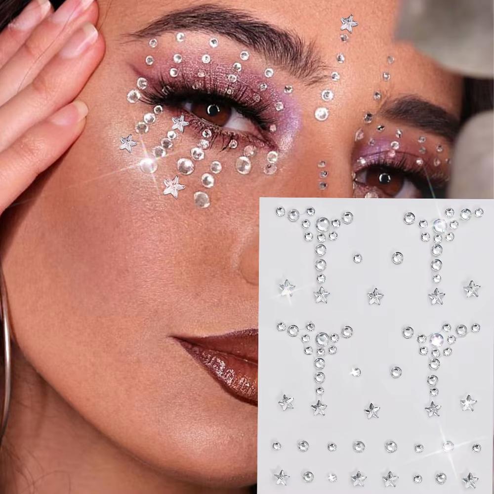Fake Piercings Balls Stick on  - Body Jewelry Hoops recension och pris