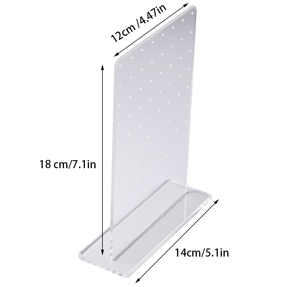 1pcs Acrylic Clear Display Boa - Body Jewelry Holder recension och pris