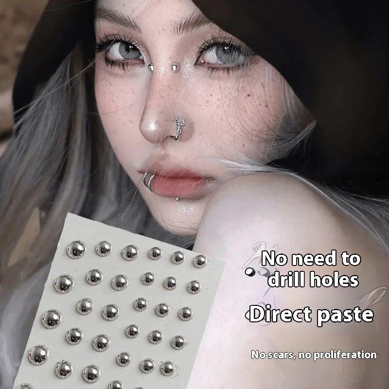 321pcs Non Piercing Lip Studs  - Body Jewelry Hoops recension och pris