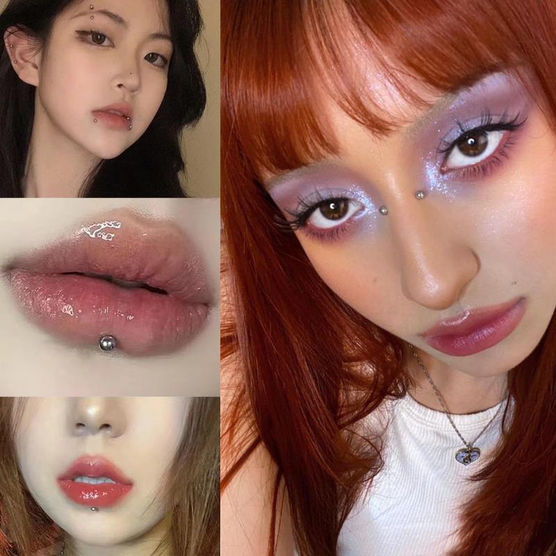 321pcs Non Piercing Lip Studs  - Body Jewelry Hoops recension och pris