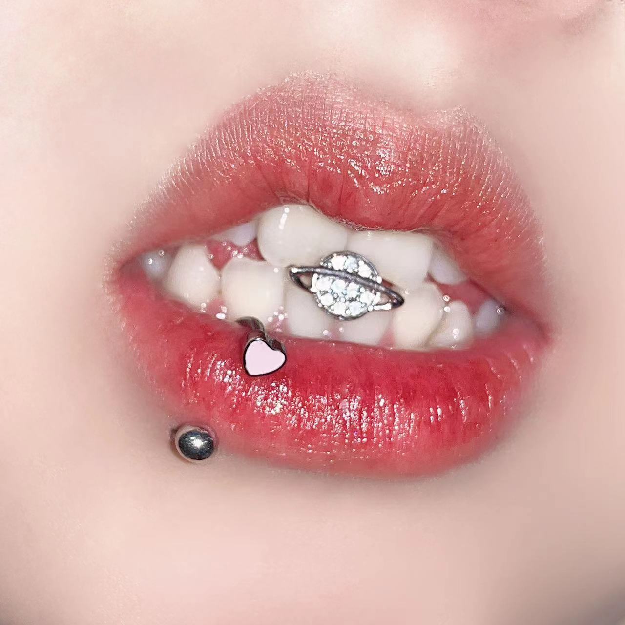 1Pc Trendy Sweet Cool Style St - Body Jewelry Hoops recension och pris