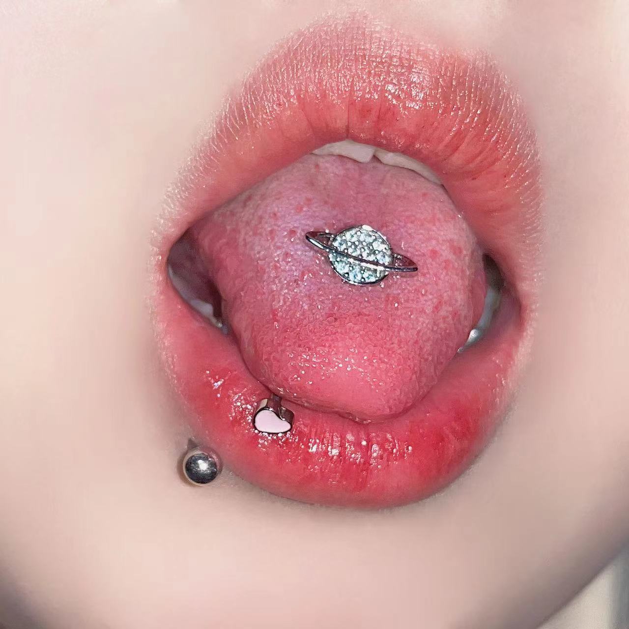 1Pc Trendy Sweet Cool Style St - Body Jewelry Hoops recension och pris