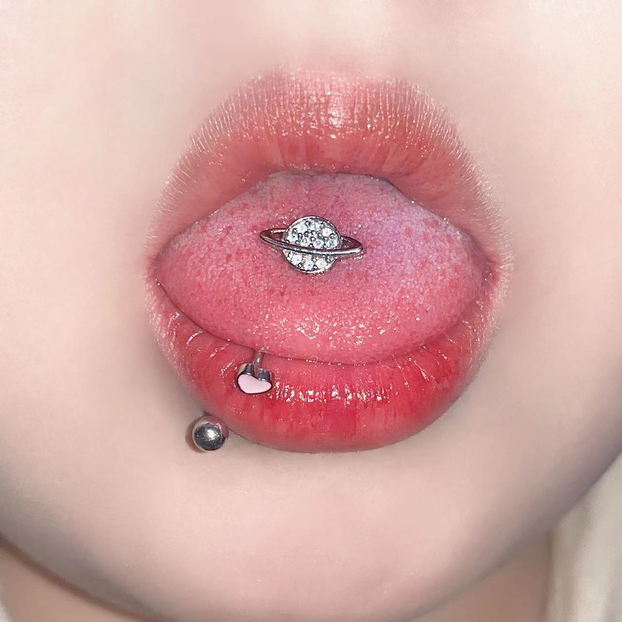1Pc Trendy Sweet Cool Style St - Body Jewelry Hoops recension och pris