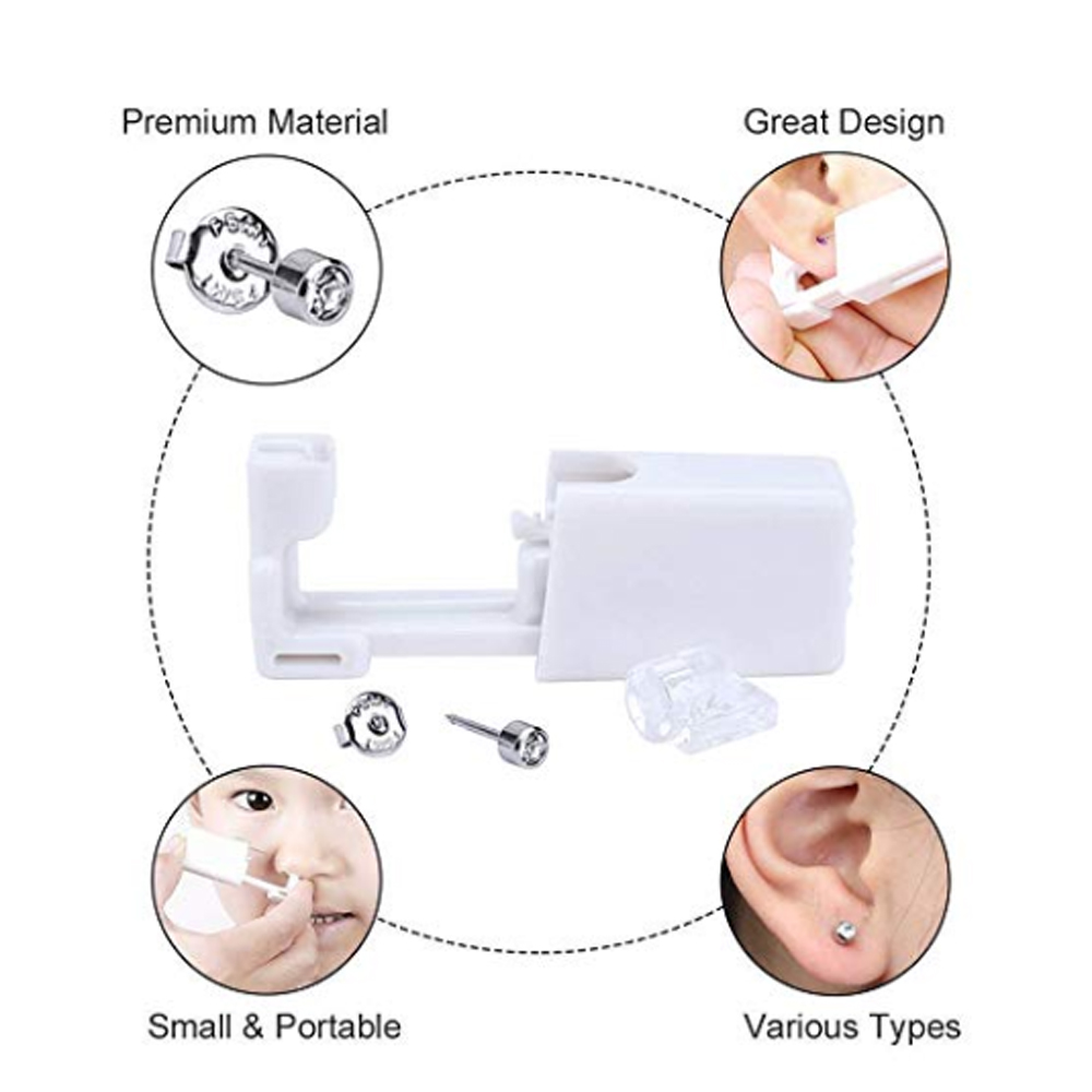 1PC Disposable Sterile Ear Pie - Body Jewelry Factory recension och pris