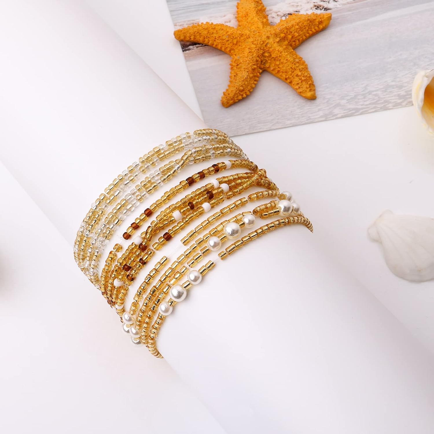 Waist Beads for Women Belly Be - Body Jewelry Ends recension och pris