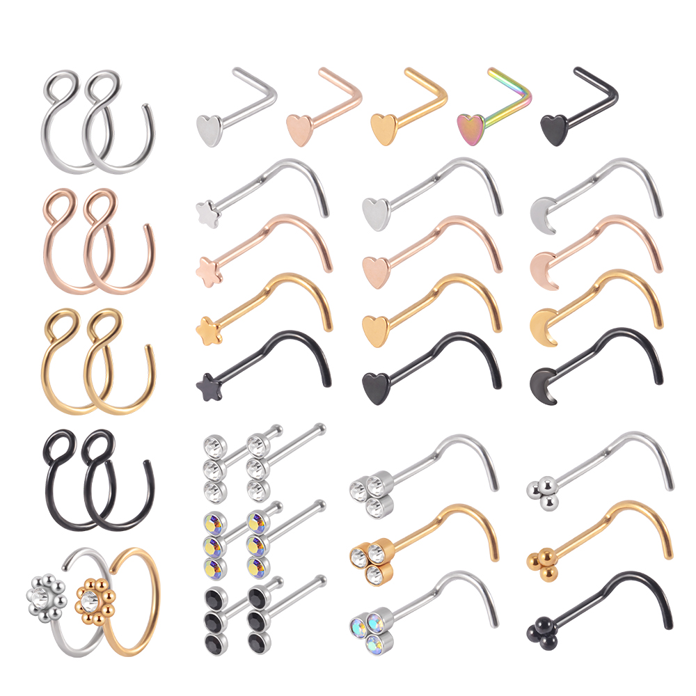 2-12PCS/Lot 316L Surgical Stee - Body Jewelry Holder recension och pris