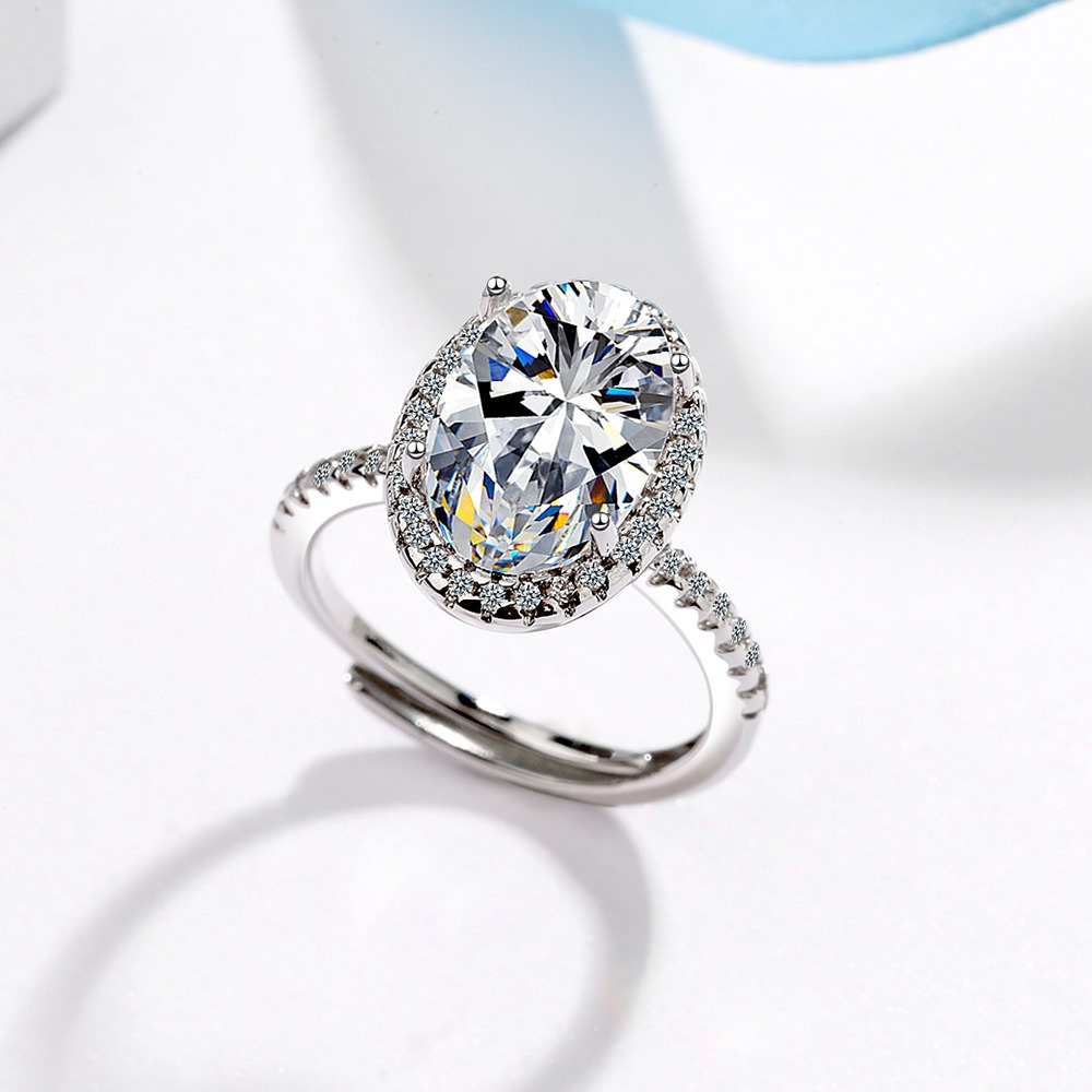 New 925 Sterling Silver 5ct Mo - Body Jewelry High Quality recension och pris