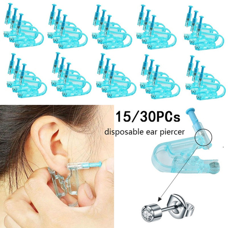 Disposable Blue Ear Piercing G - Body Jewelry Factory recension och pris