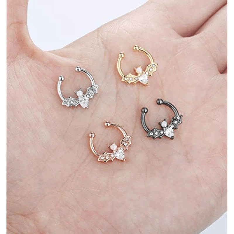 EVISPOL Cute Halloween Bat Fau - Body Jewelry Hoops recension och pris