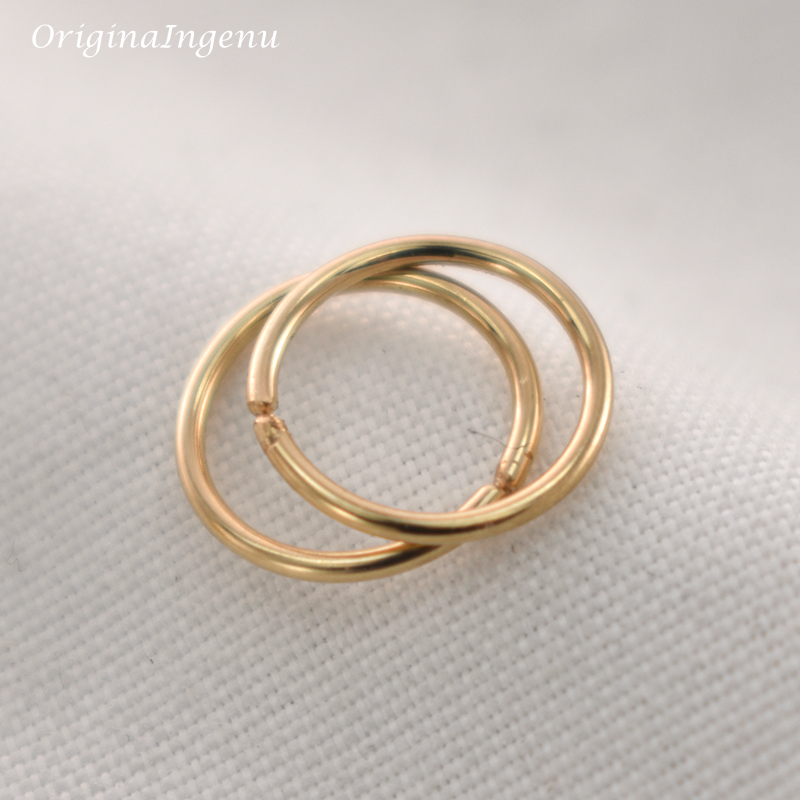 925 Silver Nose Ring Real Pier - Body Jewelry Real Gold recension och pris