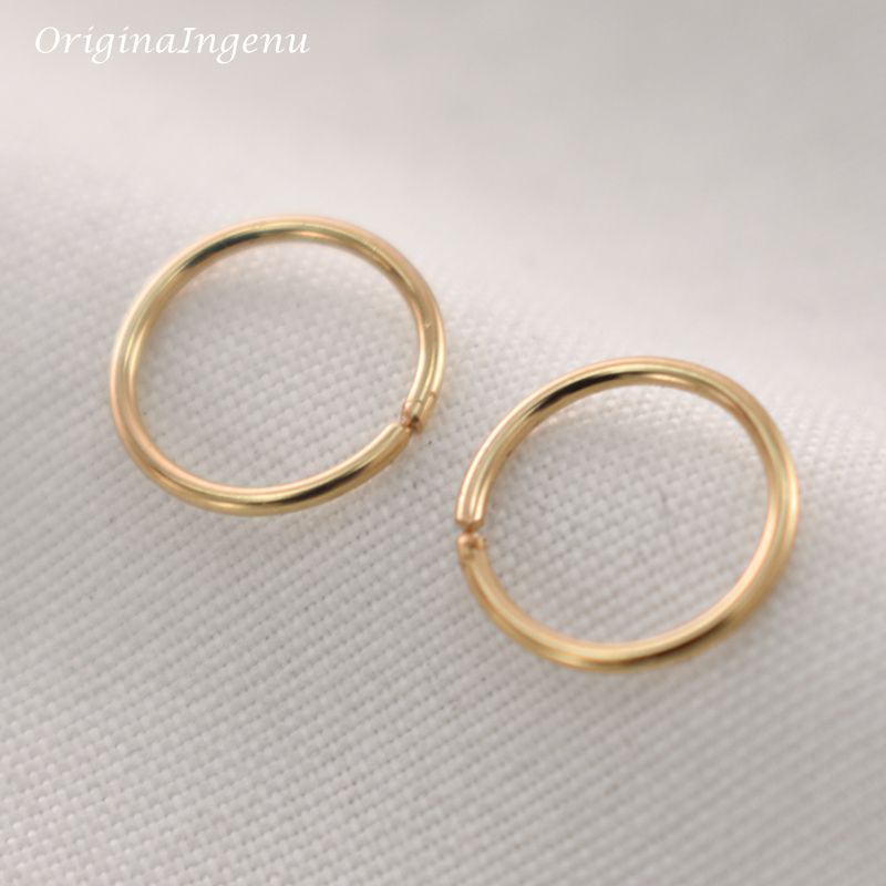 925 Silver Nose Ring Real Pier - Body Jewelry Real Gold recension och pris