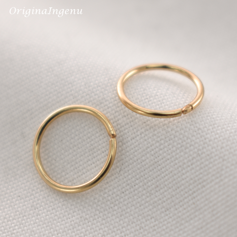 925 Silver Nose Ring Real Pier - Body Jewelry Real Gold recension och pris